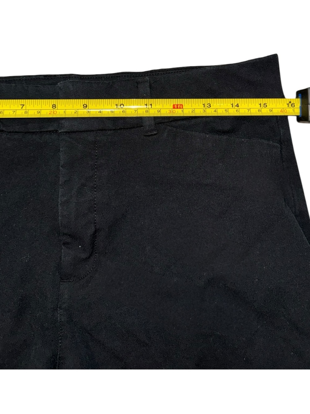 Old Navy Women’s Black High Rise Pixie Skinny Ankle Pants Size 12 - Picture 4 of 12
